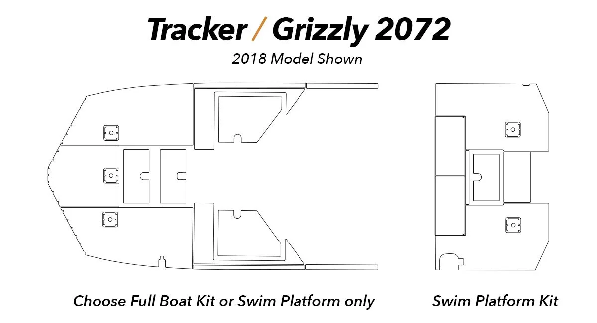 Tracker Grizzly 2072 '18 — Dek Designs